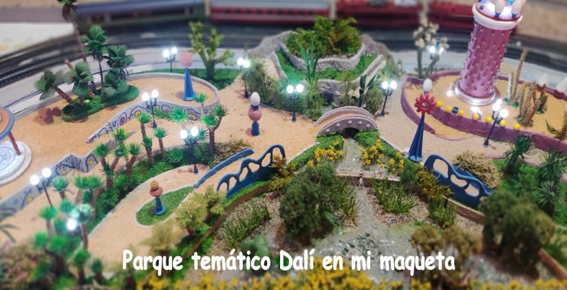 Parque temático Dalí en mi maqueta