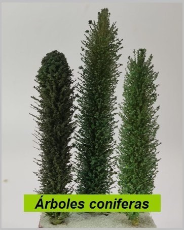 Árboles coníferas
